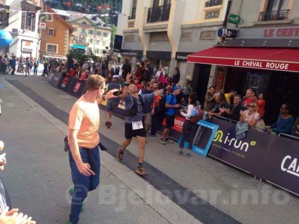 Chamonix ulazak u cilj