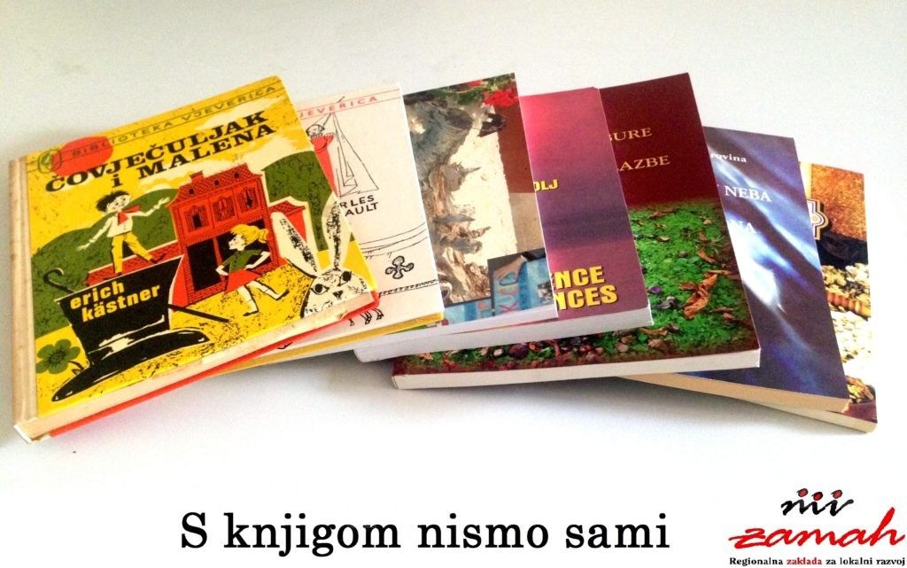 Zaklada Zamah pokrenula akciju prikupljanja knjiga „S knjigom nismo sami“ S knjigom nismo sami 2