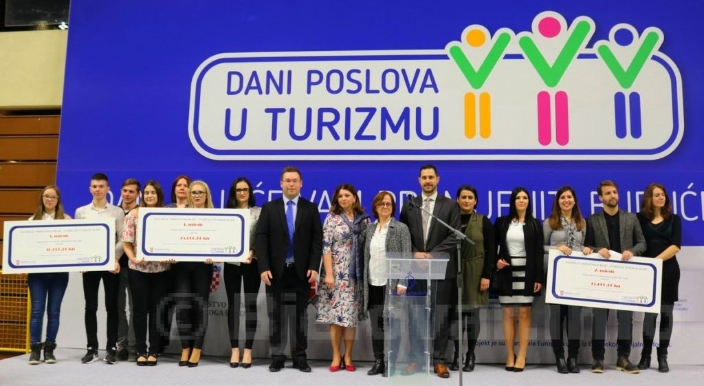 Na završnici Dana poslova u turizmu u Splitu proglašeni pobjednici natječaja među kojima je i turistička škola iz Daruvara 2018 turizamnatjecajdaruvar 2