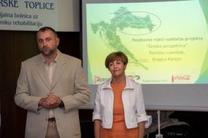 Fotografija 2 voditelji projekta Dragica Karajić i Tomislav Lneniček