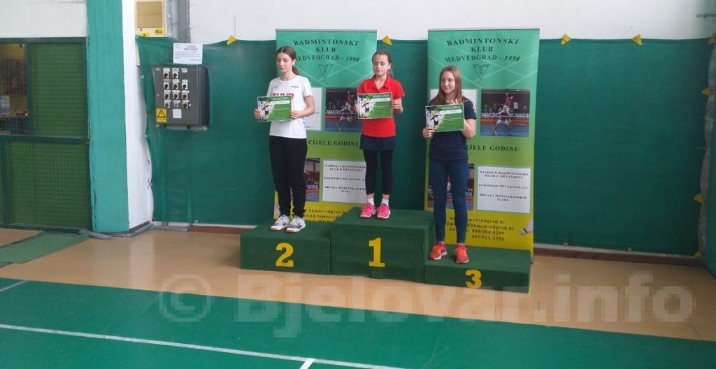 Naša LEA ČALE treća u četvrtom kolu Zagrebačke badmintonske lige badminton1