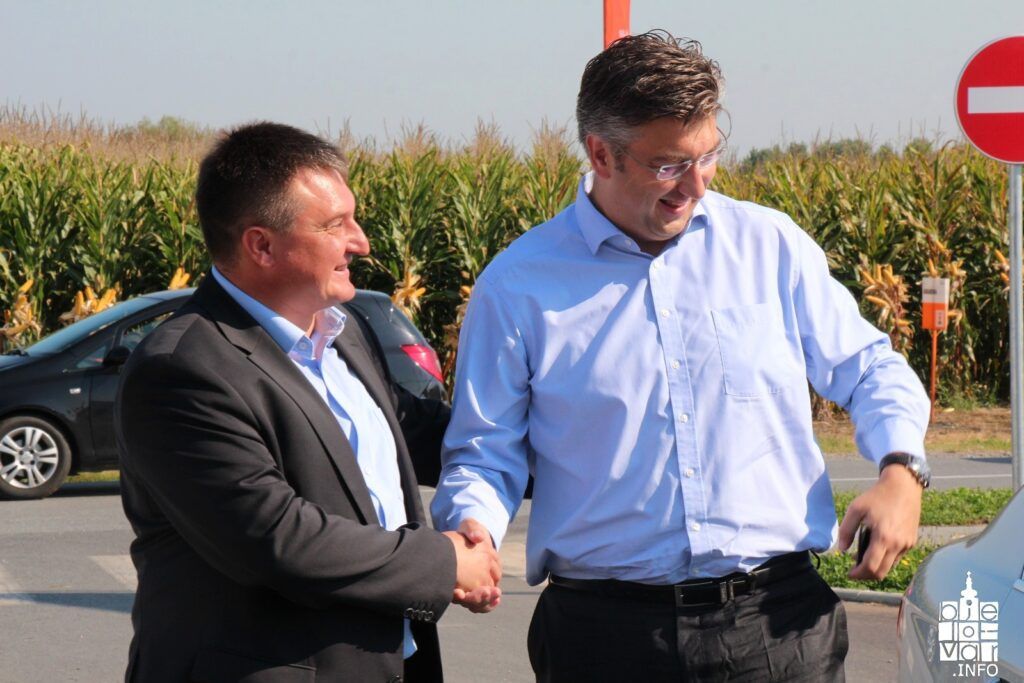 Predsjednik Vlade Andrej Plenković na otvorenju Bjelovarskog sajma 2021 Andrej Plenkovic