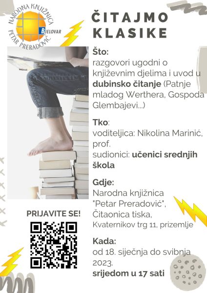 CITAJMO KLASIKE PLAKAT QR 3