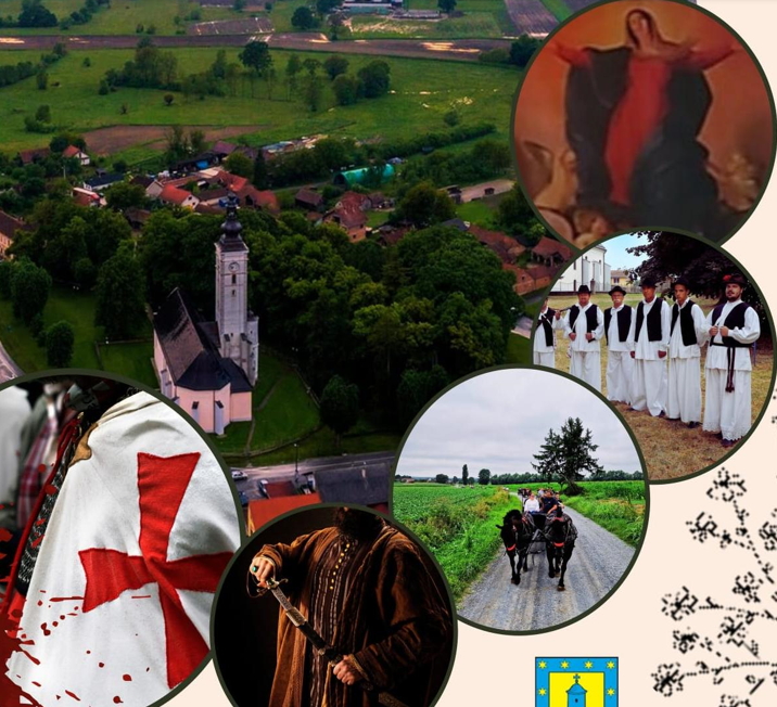 Scenski prikaz u Novoj Rači u sklopu proslave blagdana Velike Gospe 2023 08 04 170648