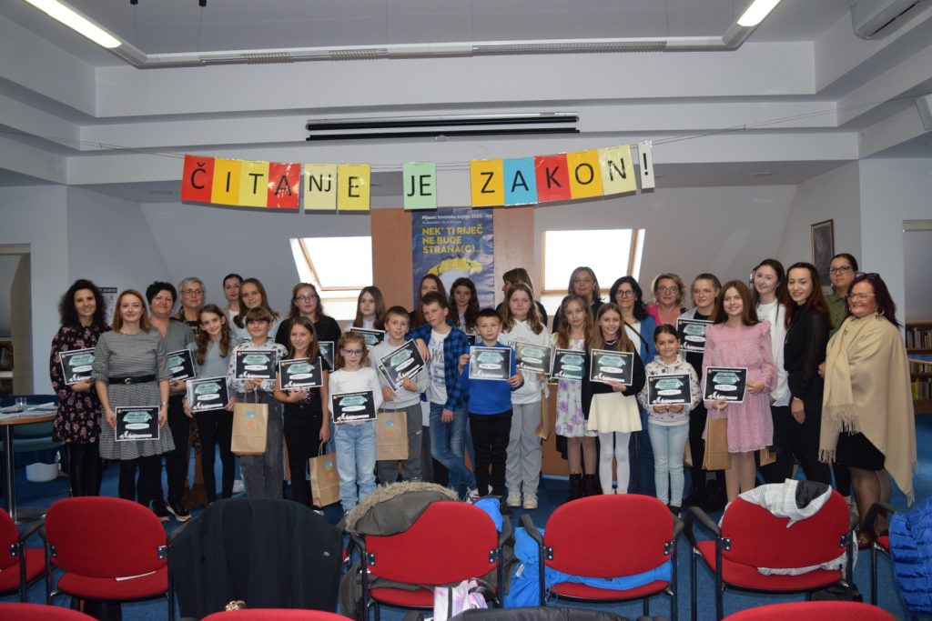 Natjecanje u čitanju na glas – odabrane dvije učenice koje će predstavljati Bjelovarsko-bilogorsku županiju u Sisku DSC 0022