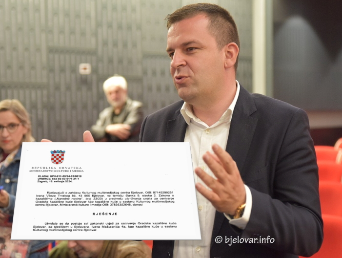 POTVRĐENO Bjelovar od danas službeno ima profesionalno kazalište! 2024 05 17 131037
