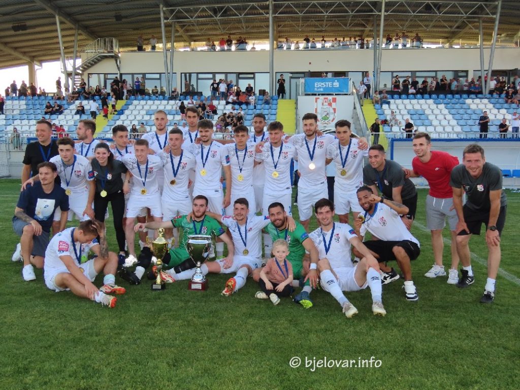 Nogometaši Bjelovara pobjednici županijskog kupa. Trofej stigao nakon pet dugih godina posta 2024 06 06 sport 19