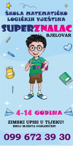 superznalac upisi u tijeku BJELOVAR