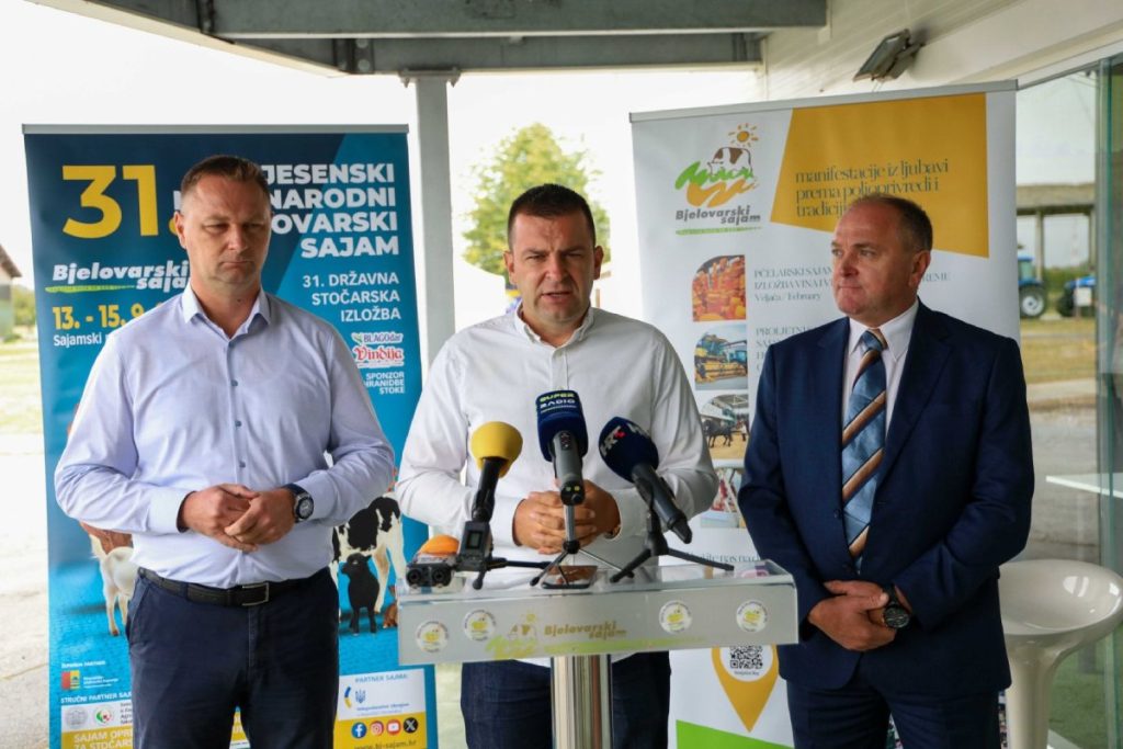 Predstavljen je program 31. Jesenskog međunarodnog bjelovarskog sajma. U Gudovac stiže oko 400 izlagača jesenski sajam najava 2024 1 optimized