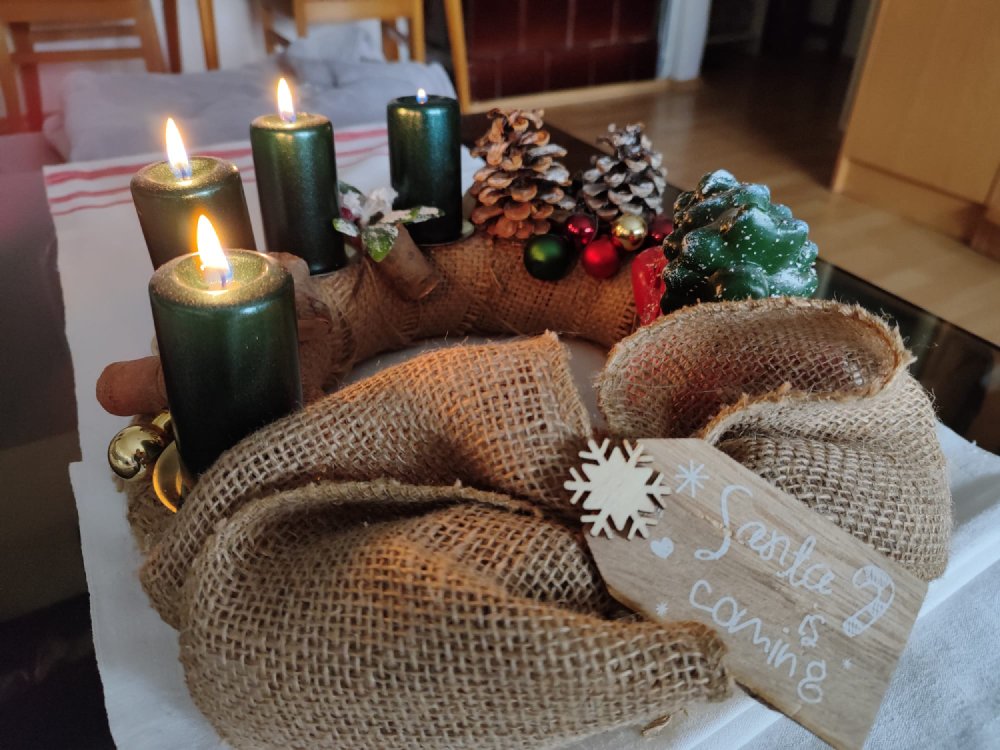 Širimo mir i ljubav: Upaljena četvrta adventska svijeća cetvrta adventska svijeca 2024