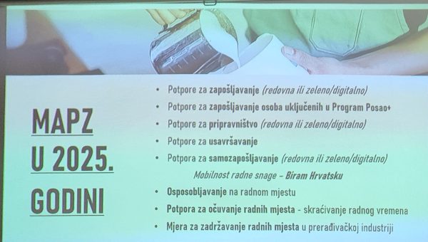 HZZ mjere za zaposljavanje 2025 2