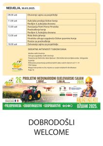 26. proljetni sajam 2025 program 1