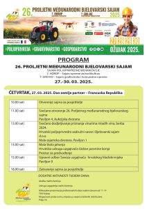 26. proljetni sajam 2025 program 2