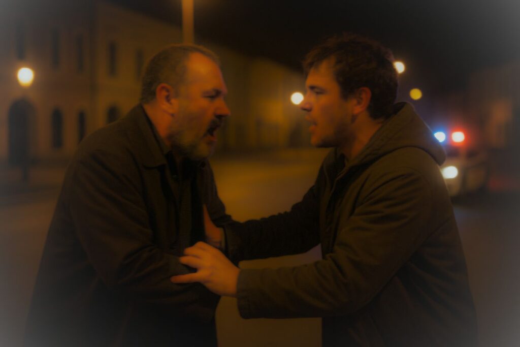 policija muskarci nagurivanje