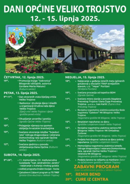 dan opcine veliko trojstvo plakat 2025