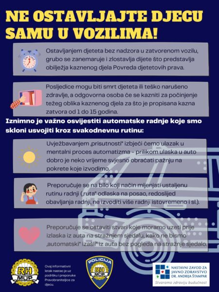 Ne ostavljajte djecu u autu letak page 0002