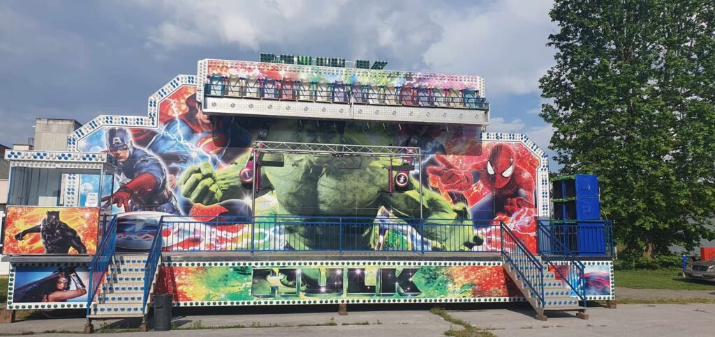 (FOTO) Najbolji party u kraju: Lunapark Grine ponovno u Novoj Rači lunapark grine 3