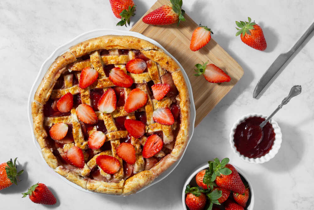 Slatki miris doma – recept za neodoljivu pitu od jagoda! pita s jagodama