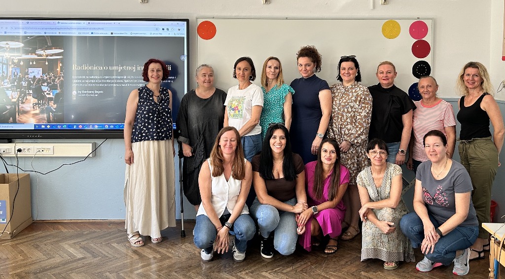 Druga osnovna škola Bjelovar ulaže u znanje – Umjetna inteligencija ulazi u učionice 2025 09 18 druga osnovna skola 1