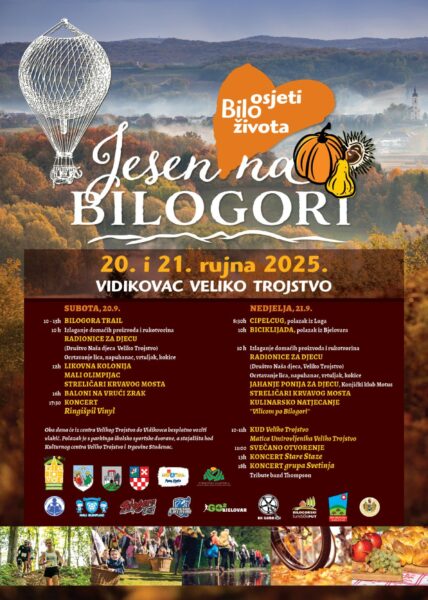 jesen na bilogori 2025 plakat