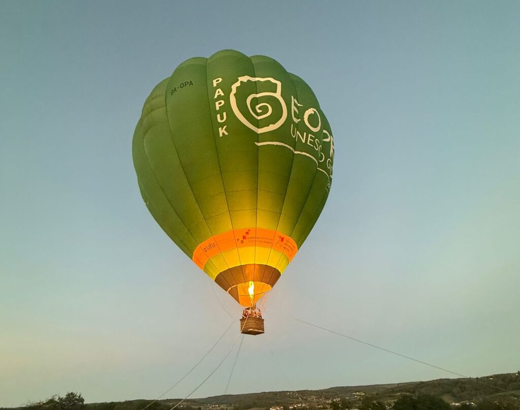 Bilogora iz zraka: posjetitelji uživali u vožnji balonom jesen na bilogori baloni 1