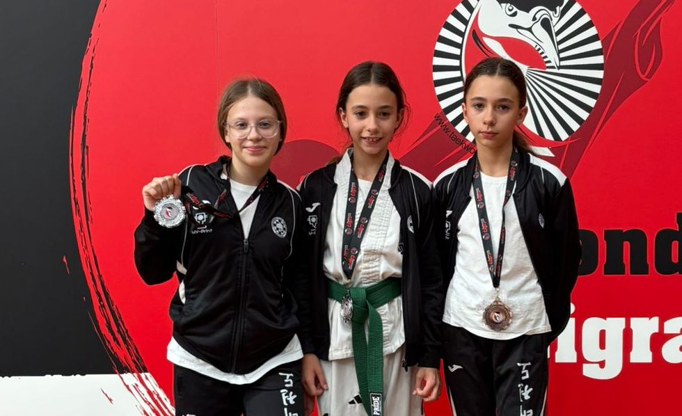 (FOTO) Bjelovarske taekwondašice uspješne na Čigra Openu – osvojile dva srebra i broncu IMG 2025166004 WA0110