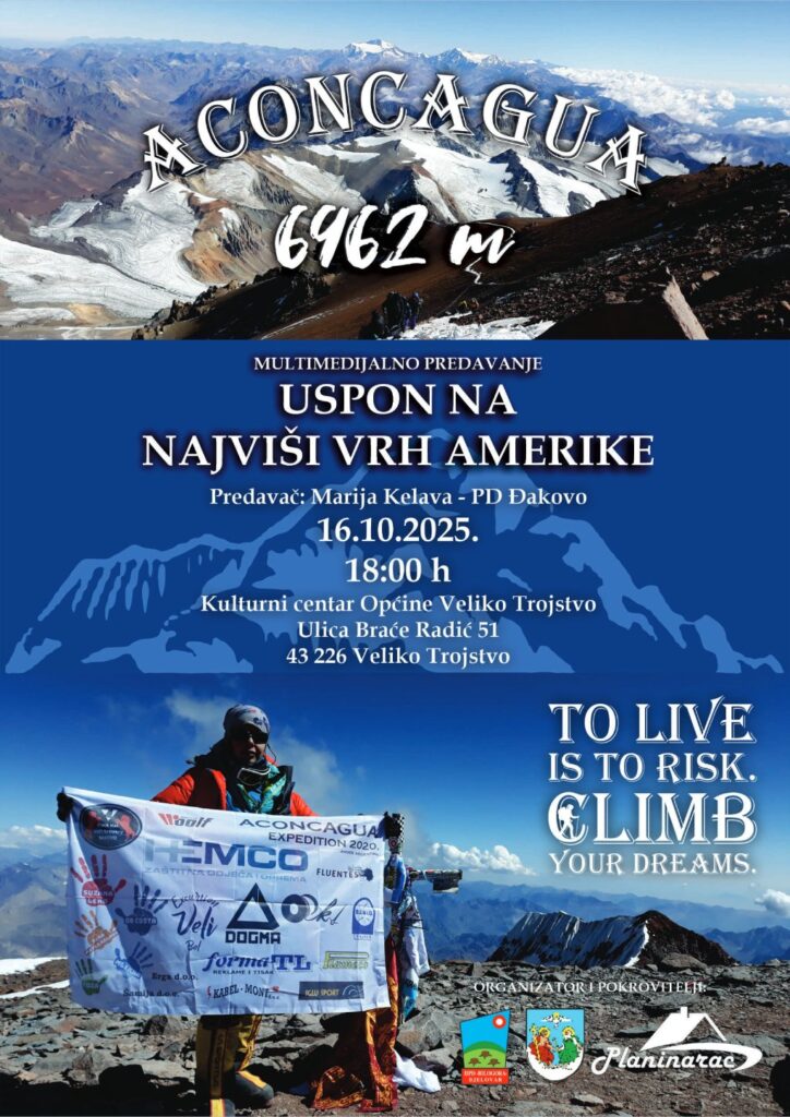 Plakat za predavanje HPD Bilogora i Opcina VT final