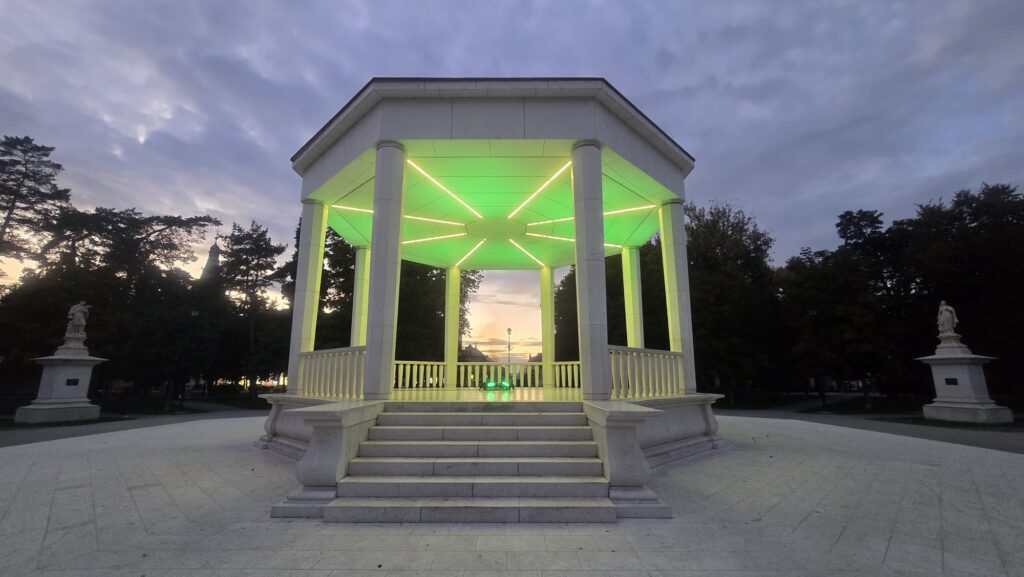 bjelovarski paviljon zeleno