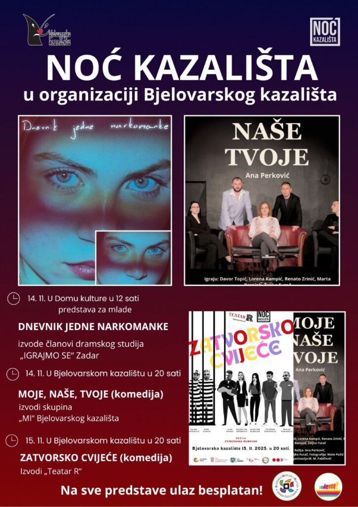 noc kazalista program 2025