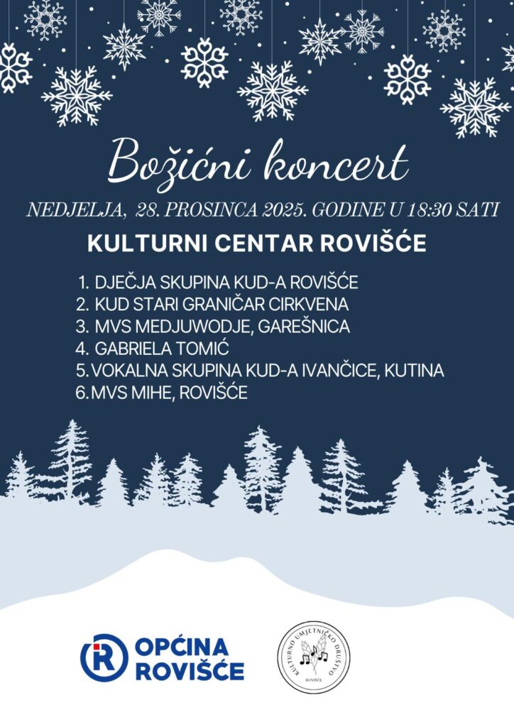 BOZICNI KONCERT ROVISCE