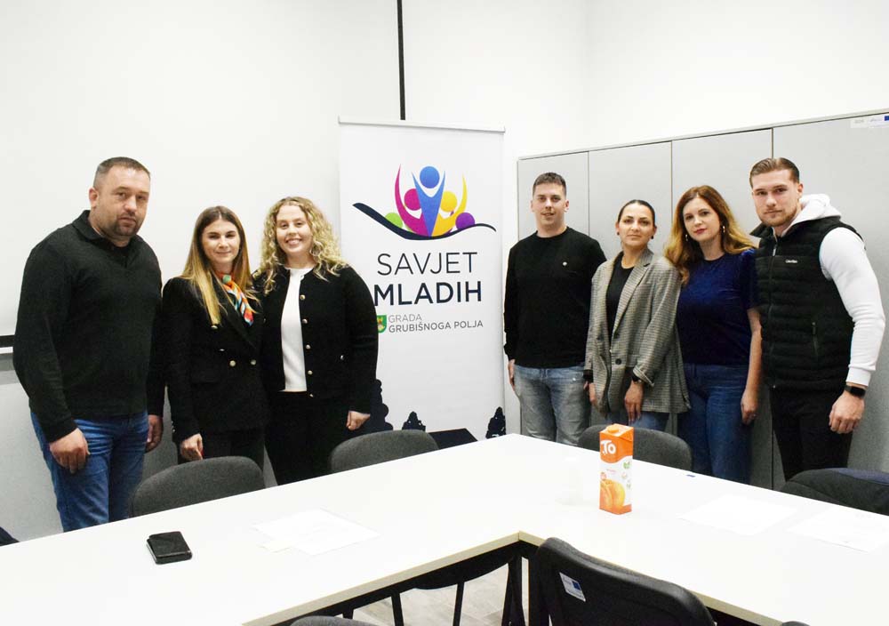 Izabran glas mladih u Grubišnom Polju: Fokusirat ćemo se na potrebe i interese mladih! grubisno polje savjet mladih