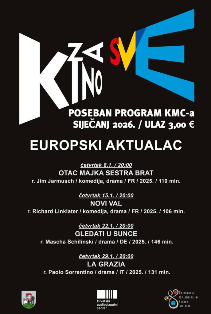 kino za sve sijecanj 2026