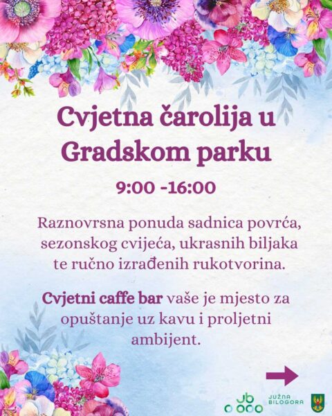 cvjetni sajam grubisno polje 2026 program 2