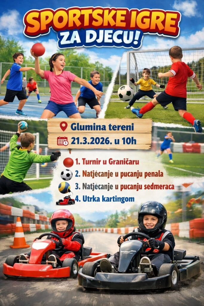 sportske igre za djecu cazma 2026