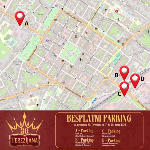 30. Terezijana parking