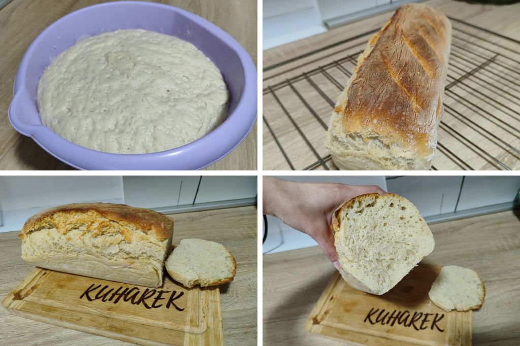 Za savršen kruh trebaju vam samo 4 sastojka – isprobajte naš jednostavan recept! recept kruh od 4 sastojka 1