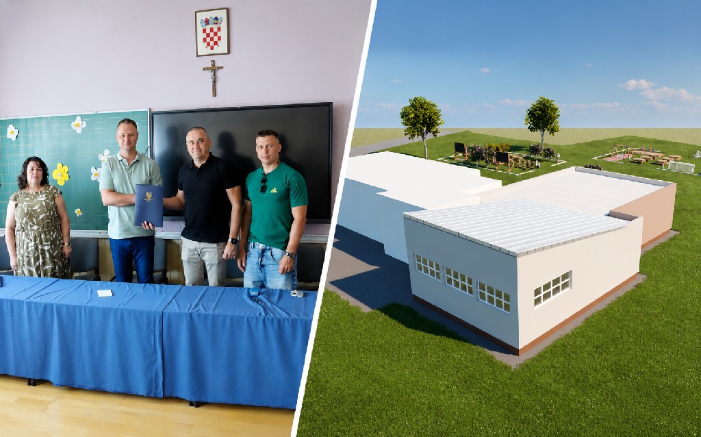 Zrinski Topolovac: Potpisan ugovor za dogradnju škole i izgradnju školsko-sportske dvorane 2026 06 19 zrinskitopolovac 1 1