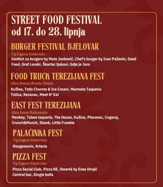 Terezijana food festivali hrana 2026