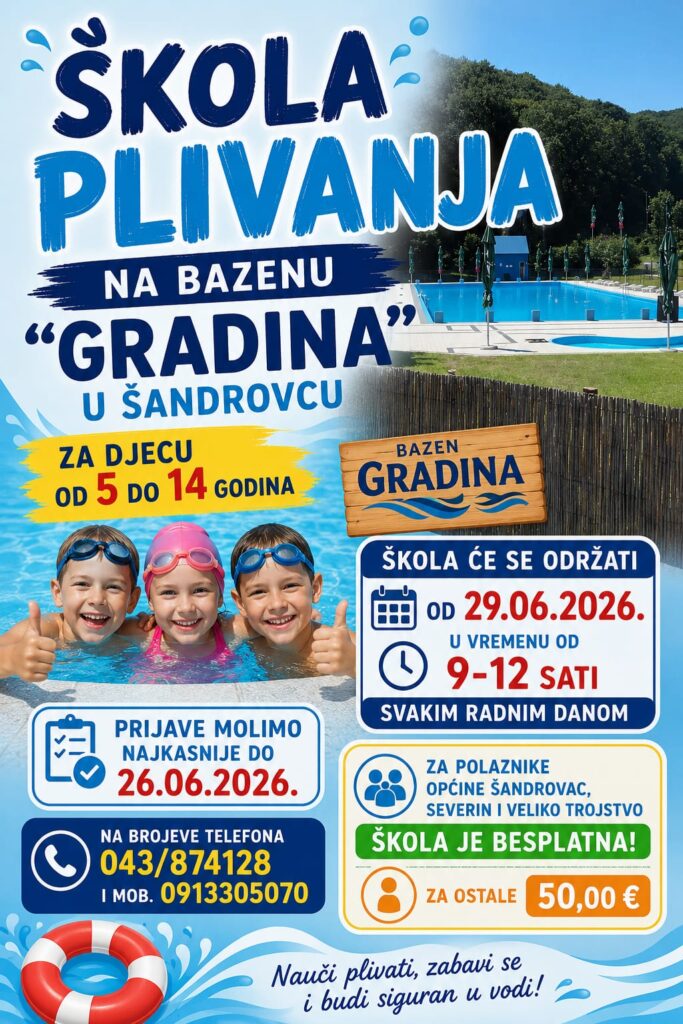 skola plivanja 2026
