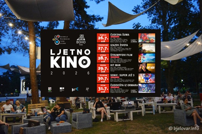 Ne propustite filmske večeri pod zvijezdama: U Boho park stiže KMC Ljetno kino 2026 07 16 082257
