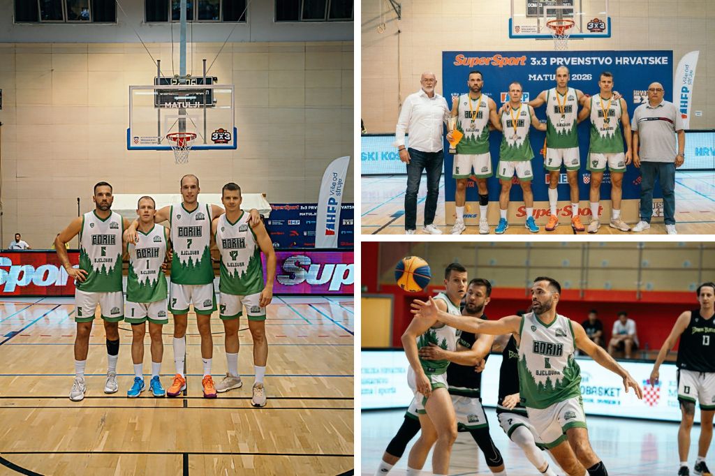 KK Borik Bjelovar viceprvak Hrvatske u 3×3 košarci! Naslov izmaknuo za samo dva poena kk