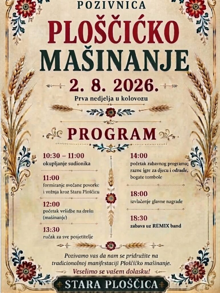 ploscicko masinanje 2026 plakat