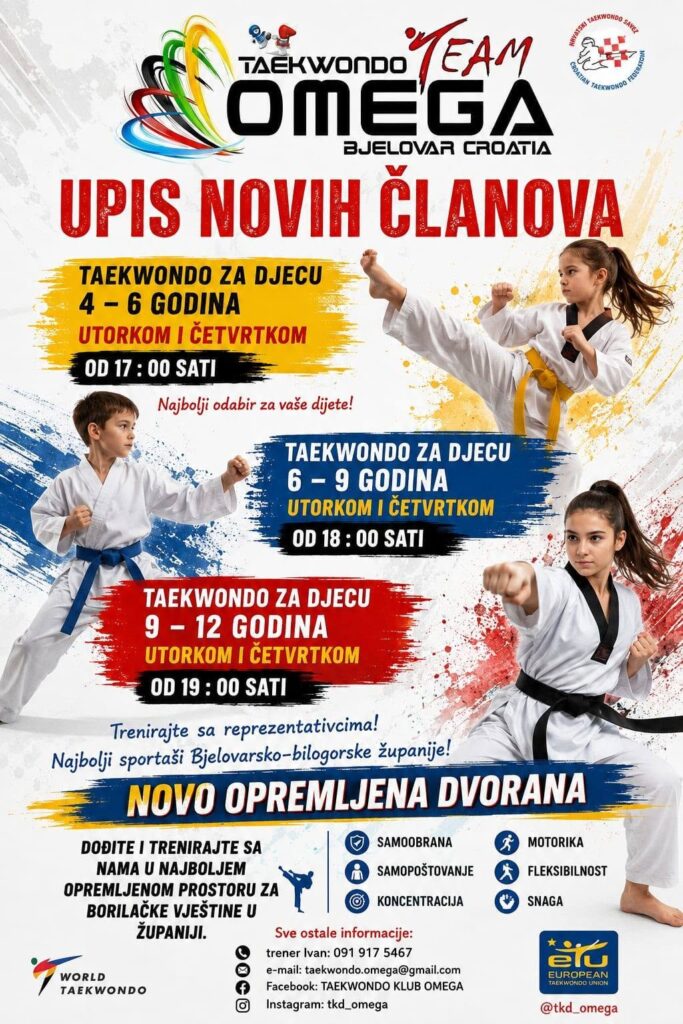 Taekwondo klub Omega Bjelovar