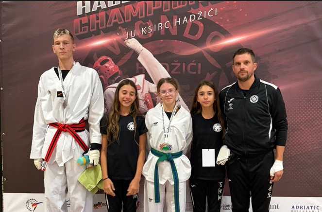 Zlato, bronca i dva plasmana među osam najboljih za Taekwondo klub Bjelovar u Hadžićima 2026 09 28 215619