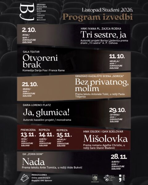 predstave kazaliste sezona 2026 jesen 3