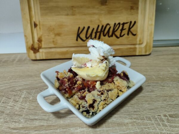 recept crumble sljive 2